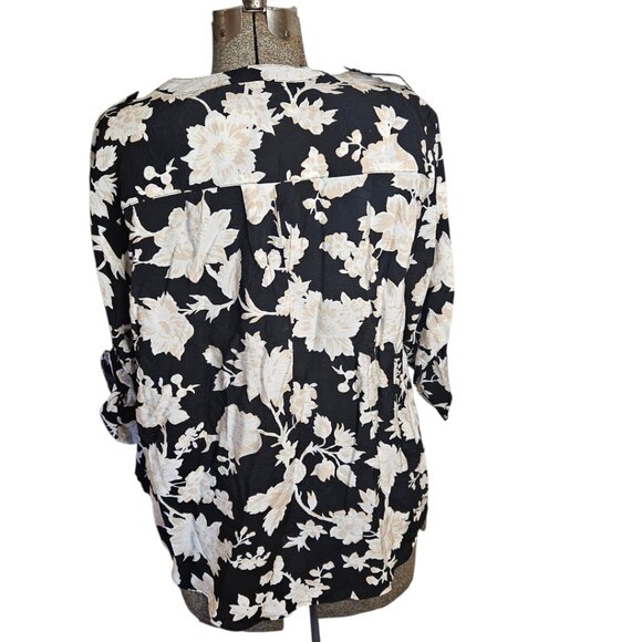 NWT Torrid Harper 3/4 Sleeve Blouse 1X/14-16 - Picture 8 of 13